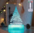 Christmas Decoration 3D Lamp Acrylic LED Night Lights New Year Valentines Day Christmas Kids Gift Christmas Ornaments